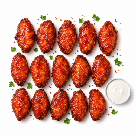 15 Hot Wings