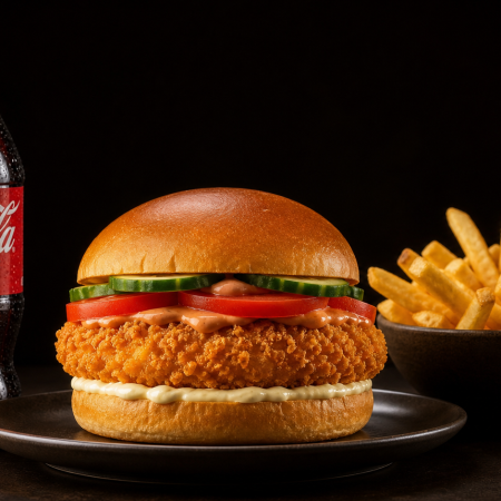 Krispy Kana burger Ateria